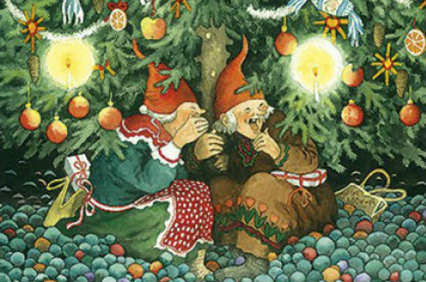 Веселите баби празнуват (илюстрации) | highviewart.com