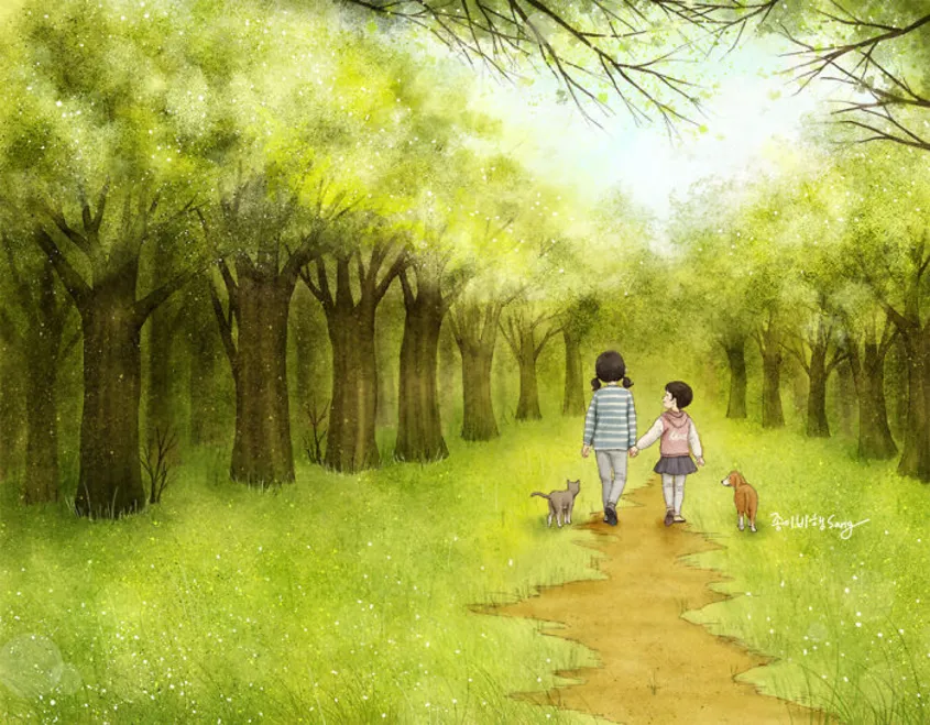 Щастието да имаш сестра: 45 страхотни илюстрации