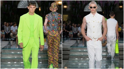 Versace: мъжка мода за пролет-лято 2019