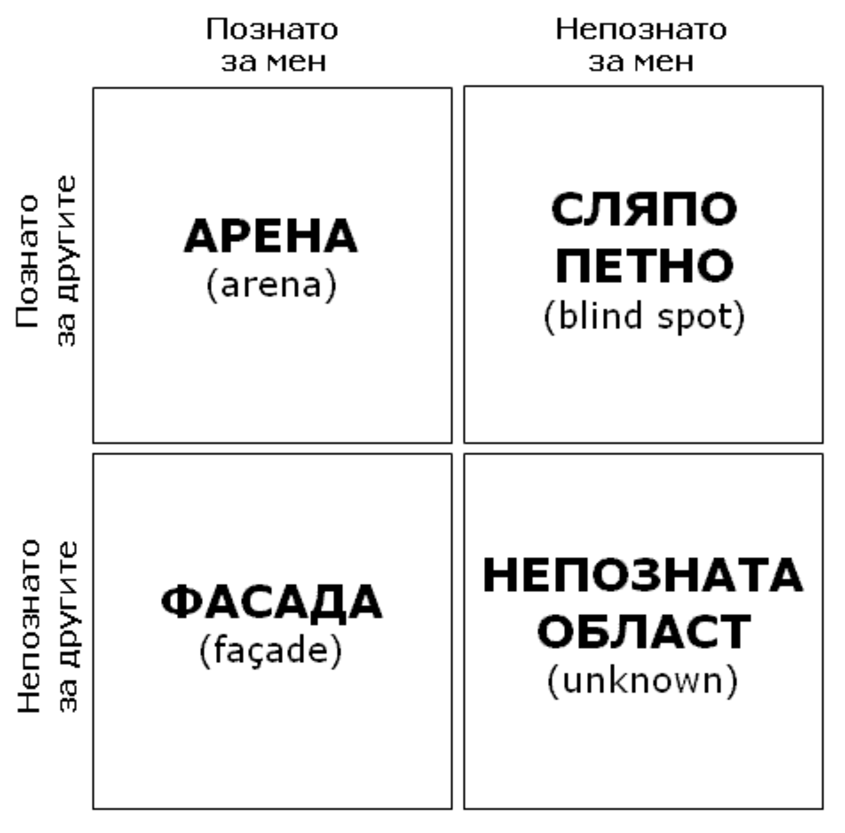 Окно джохари картинка