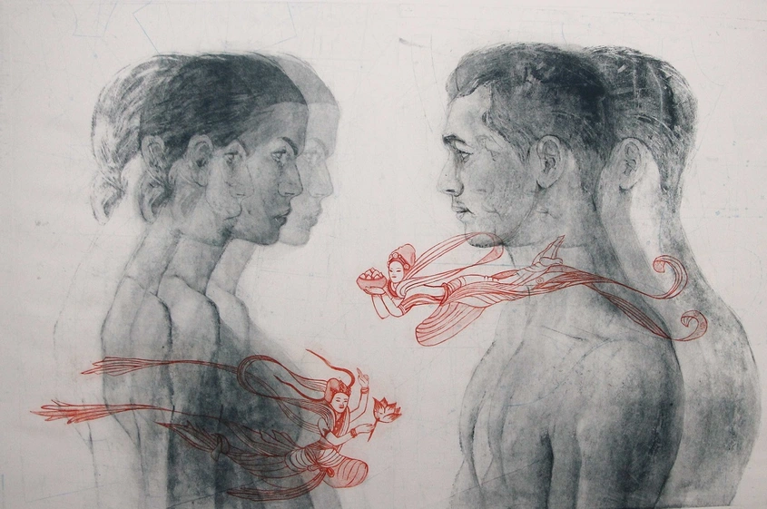  Милена Максимович-Ковачевич и Симонида Радонич в „Silent Talks“ – новата изложба в ГрафикАрт през март