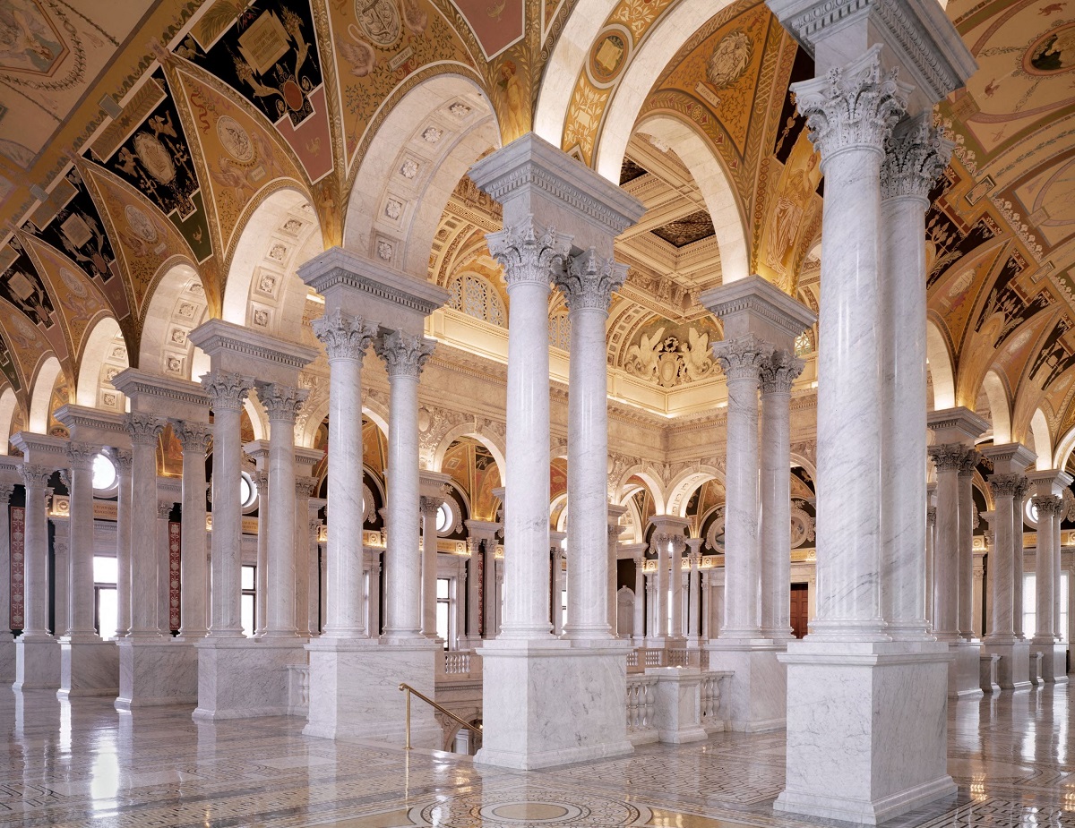 Библиотеката на Конгреса във Вашингтон: реликва от световно значение