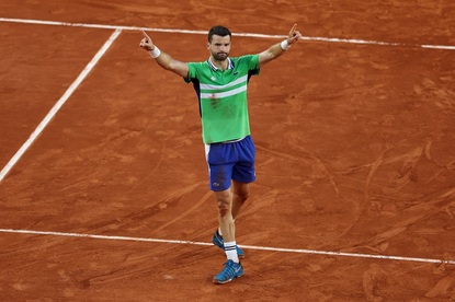 Григор Димитров на четвъртфинал на Ролан Гарос за първи път в кариерата си
