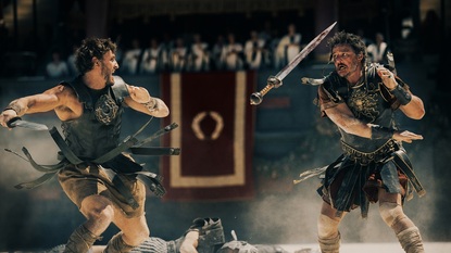 Първи поглед към ''Gladiator II'' с Пол Мескал, Педро Паскал и Дензъл Уошингтън