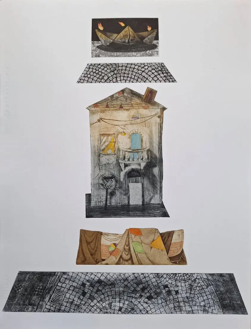 Арт Галерия Ларго представя Димо Колибаров ''Фрагменти от една мечта II'' изложба – графика