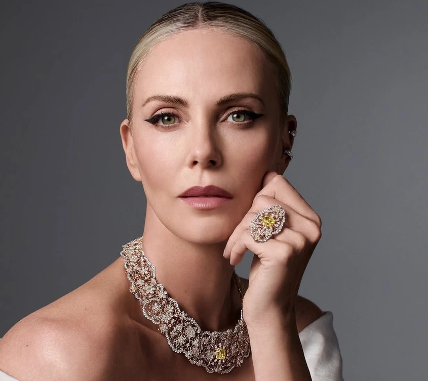 Dior представя първата си кампания за висок клас бижута, водена от Чарлийз Терон