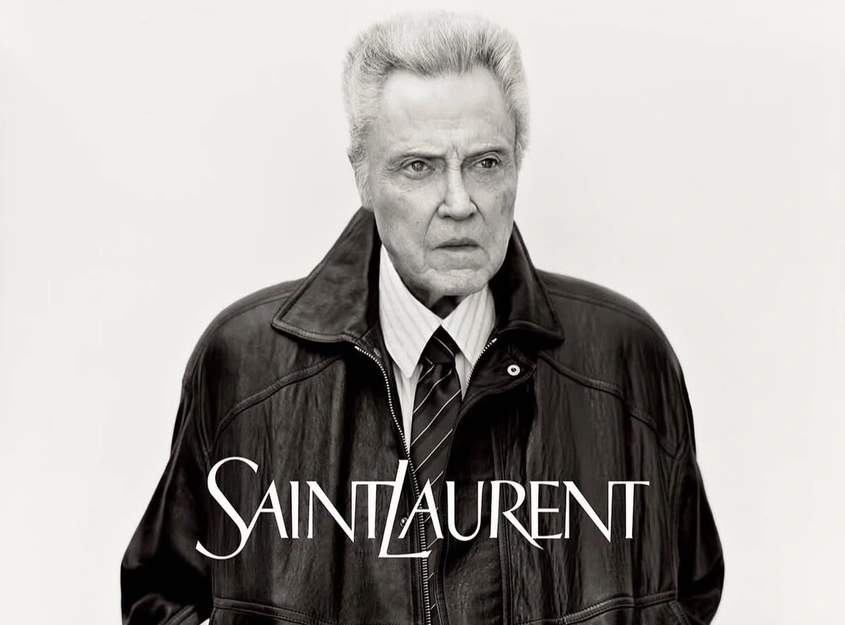 Класиката среща съвремието: Кристофър Уокън е лице на кампанията на Saint Laurent за есента на 2025 г.