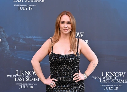 Дженифър Лав Хюит на премиерата на филма ''Знам какво направи миналото лято''