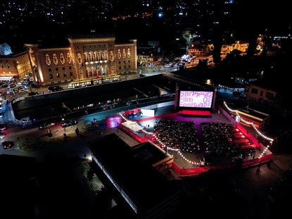 31-ви филмов фестивал в Сараево: откриване на UNIQA Open-Air Cinema Stari Grad