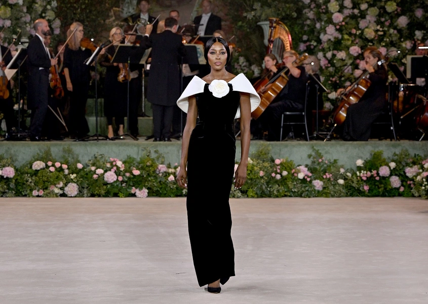 Седмица на модата в Лондон: Наоми Кембъл откри ревюто на Richard Quinn