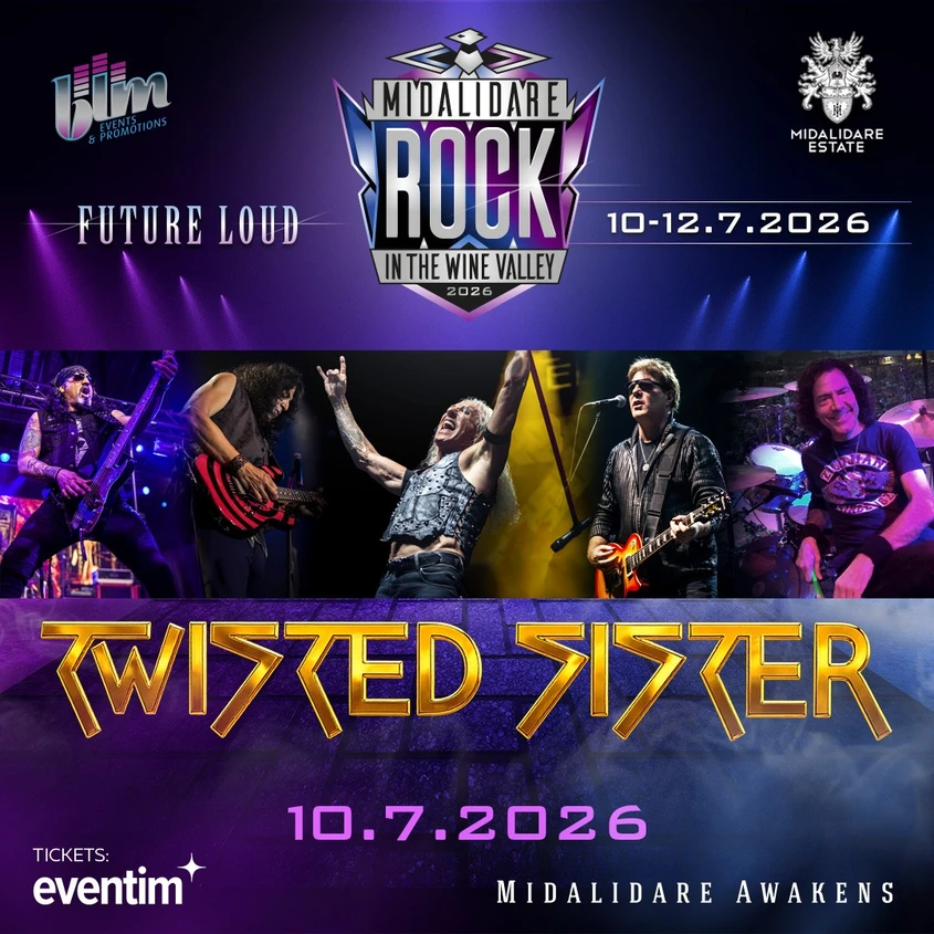  Twisted Sister ще разтърсят Midalidare Rock In The Wine Valley