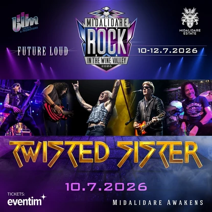 Twisted Sister ще разтърсят Midalidare Rock In The Wine Valley