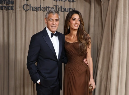 Амал и Джордж Клуни на събитието ''Clooney Foundation For Justice'' в Лондон