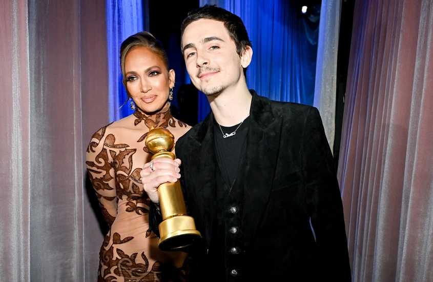 Тимъти Шаламе спечели първия си ''Златен глобус" за ролята си в ''Marty Supreme"