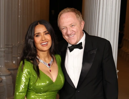 Салма & Франсоа: Мощната двойка, която поведе звездите на LACMA гала