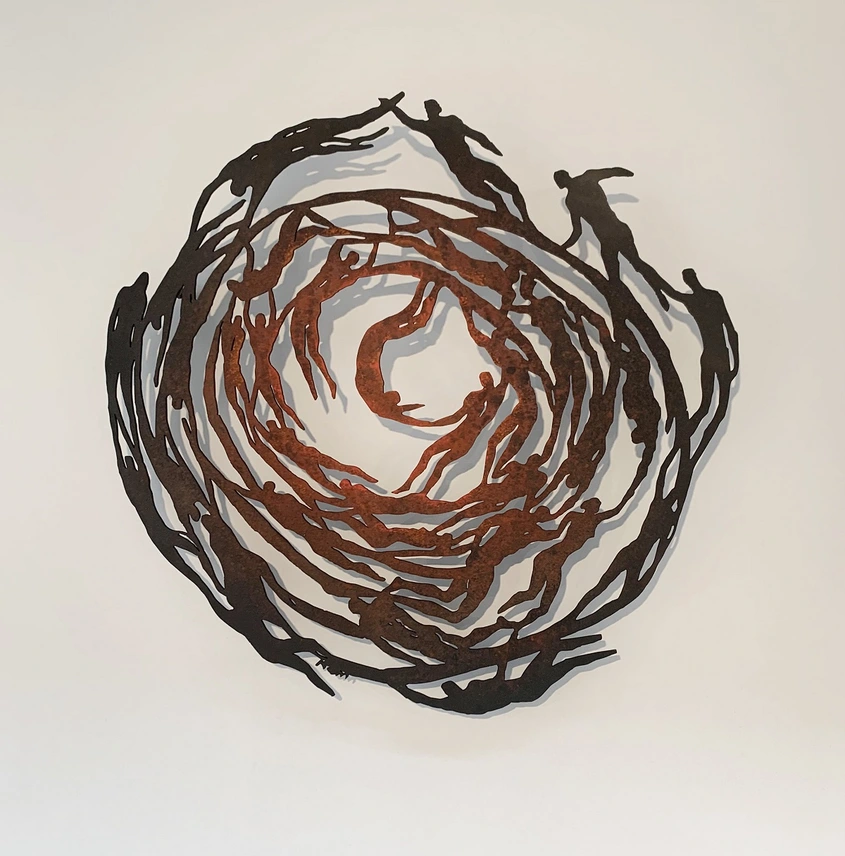 СБХ и галерия-книжарница София Прес представят изложбата ''Вибрации'' на Крум Байтошев