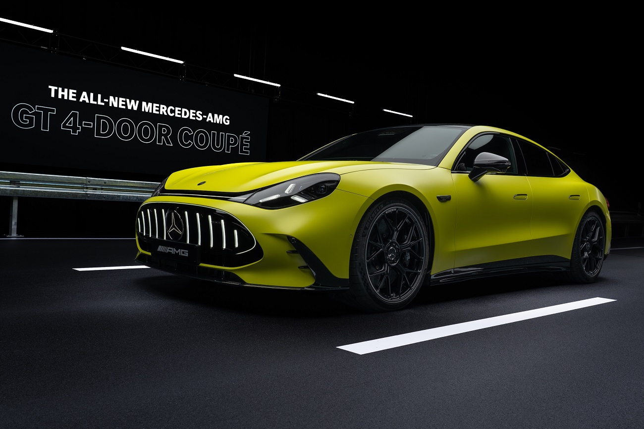 Новият Mercedes-AMG GT 4-Door Coupé: чиста енергия, чиста емоция