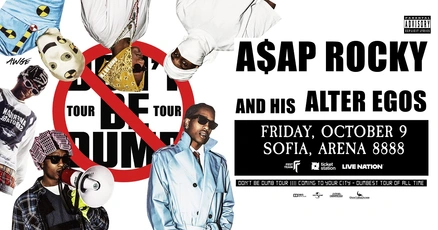 Световната хип-хоп звезда A$AP Rocky с първи концерт у нас на 9 октомври